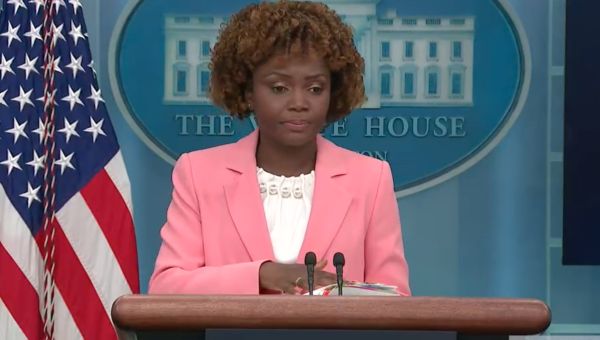 WATCH: WH Spox Jean-Pierre Offers Up a Bizarre Non-Explanation on Viral Moment of Biden Calling Out for Dead Congresswoman
