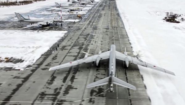 Explosions reported at two Russian air bases far from front line, in apparent drone strikes