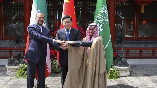 Saudi Arabia, Iran restore ties, say they seek Mideast stability