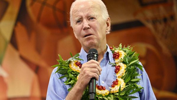 Biden hit with backlash for comparing Maui wildfires to almost losing his Corvette in a small house fire