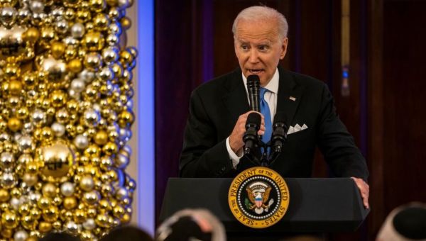 At White House Hanukkah party Biden slams rising antisemitism