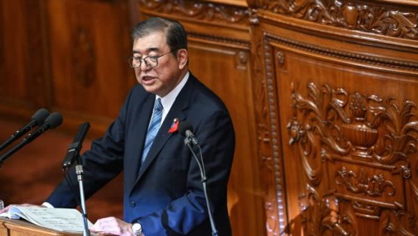 Japan’s new prime minister pledges to tackle deflation in first policy speech