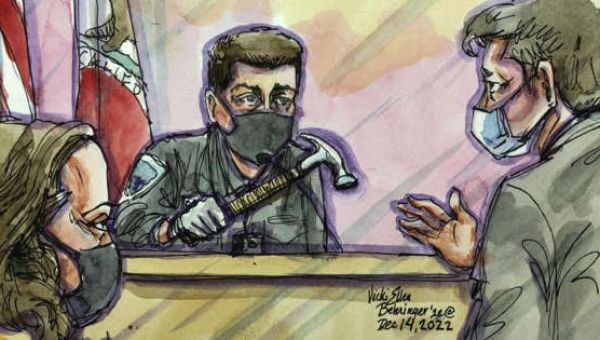 Update: Paul Pelosi 911 audio, body cam video aired at David DePape preliminary hearing