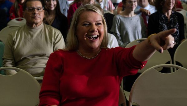 A woman facing felony charges for her role in Michigan’s ‘fake elector’ scheme bragged in May about not being in jail