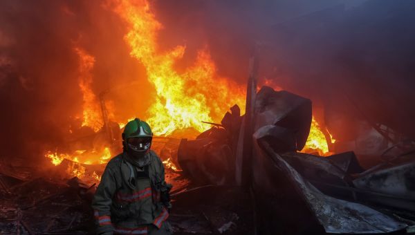 Incredible video shows Ukraine’s storming invasion of Russia