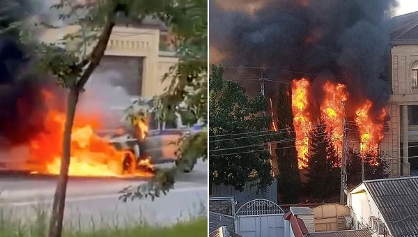 Russia opens terror probe after attacks on synagogues, Orthodox churches; priest and police officers killed