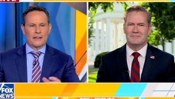 During final Fox interview before ouster, Waltz congratulated colleague on ‘last day’