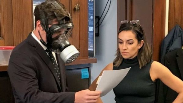 A Woman Tossed A Glass Of Wine On Matt Gaetz And Got Charged With Battery