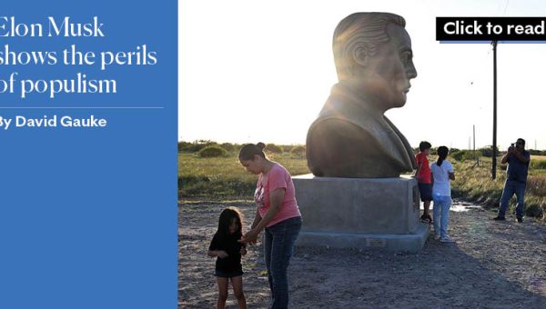 Elon Musk shows the perils of populism