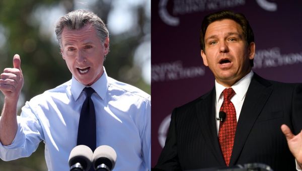 Ron DeSantis Accepts Gavin Newsom's Debate Challenge After Nearly a Year (Video