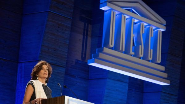 The U.S. says it wants to rejoin UNESCO after exiting during the Trump administration