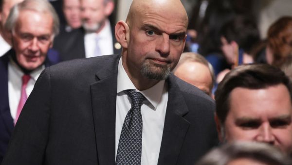 John Fetterman hospitalized after