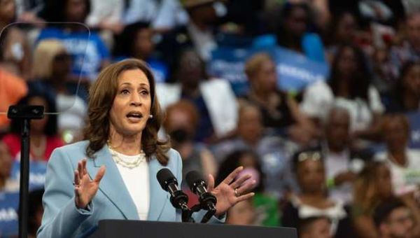Harris calls Trump’s false claims about race ‘the same old show’ of divisiveness and disrespect