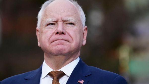 Walz calls Trump a