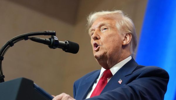 Watch Live: Trump speaks at Justice Department to lay out his vision