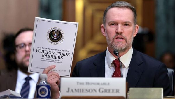 Trump trade rep takes bipartisan fire over tariffs as Dem launches bid to halt them
