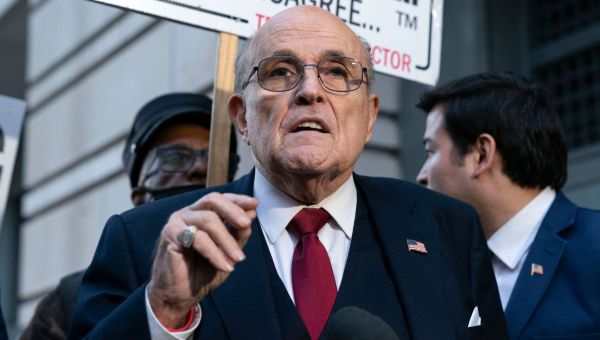 Rudy Giuliani hires lawyer who represented Paula Jones in Bill Clinton sexual harassment case