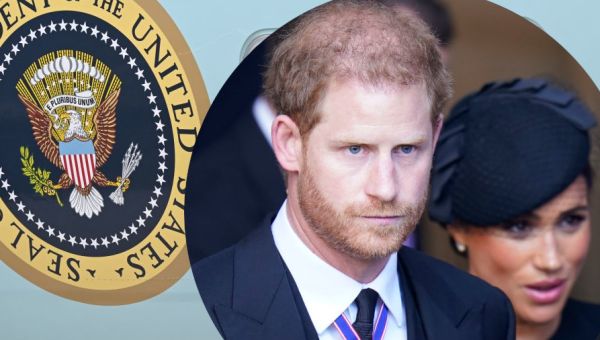 Meghan and Harry Wanted Lift on Air Force One For Queen's Funeral