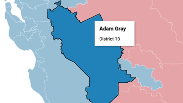 Map: California's new House delegation, after 3 districts flipped to Democrats