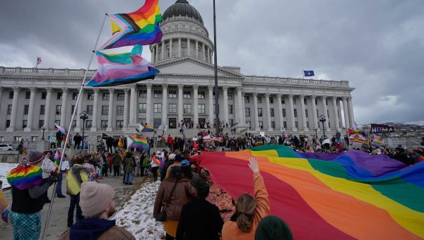 Legislative leaders say SLC’s new flags are ‘political theatrics’  —  but no word on if they’ll amend pride flag ban