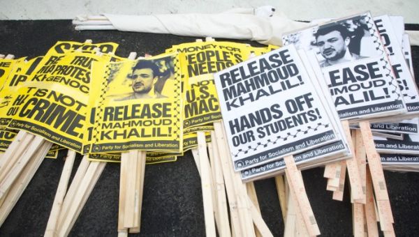 Judge rules Mahmoud Khalil can be deported for campus protests