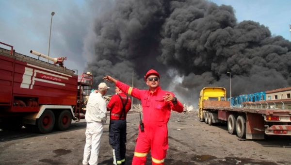 Iranian port explosion injures more than 500 workers