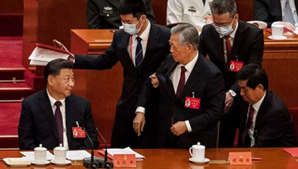 Xi Jinping humiliates predecessor at CCP ‘congress’