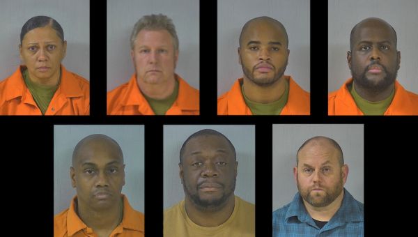 7 Virginia sheriff's deputies charged with 2nd-degree murder in death of man in custody