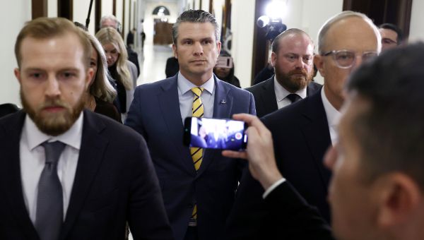 Defense Secretary Nominee Hegseth Meets With Senators