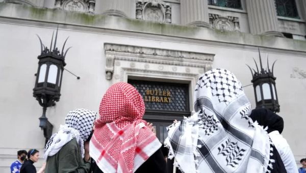 Police Arrest Pro-Palestinian Protesters Occupying Columbia University Library
