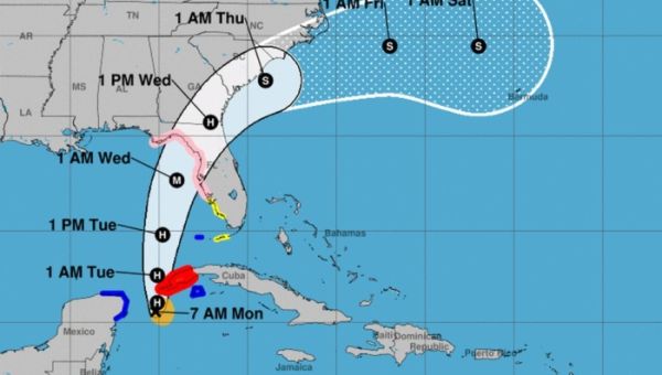 DeSantis Issues Warning as Idalia Forecast to Hit Florida as a Hurricane