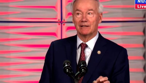 Hutchinson Booed After Claiming ‘Significant Likelihood’ Trump Will Be Found Guilty