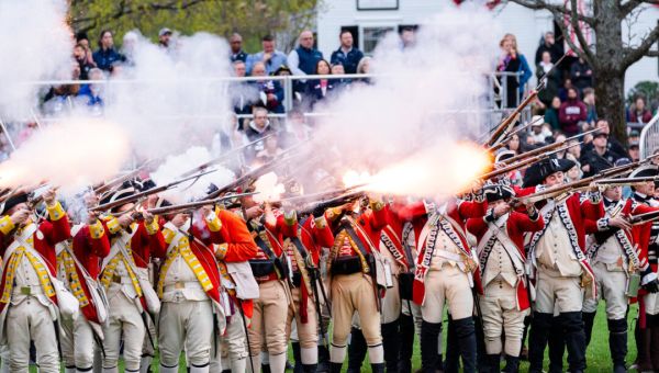 Concord, Lexington Celebrate 250th Anniversary of American Revolution’s ‘Shot Heard Round the World’