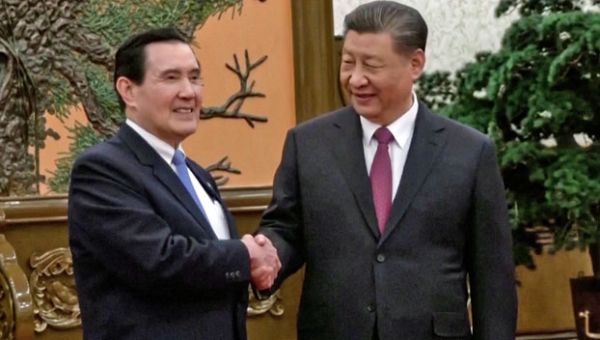 China’s Xi Jinping meets former Taiwanese president Ma Ying-jeou