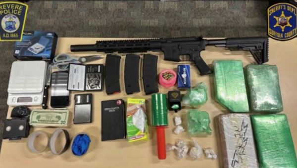 Police arrest man, seize $1 million worth of drugs, assault rifle from Revere shelter – Boston News, Weather, Sports | WHDH 7News