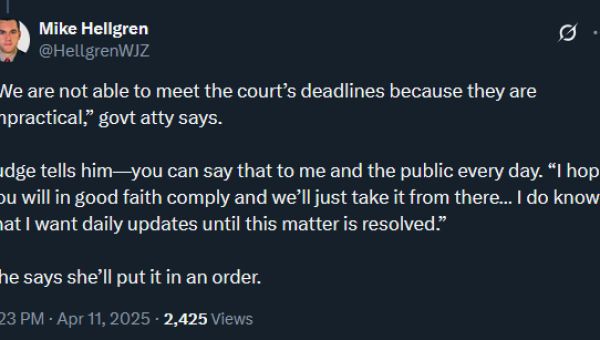 Court Allows Government To Continue Stalling While Abrego Garcia Remains In Hell