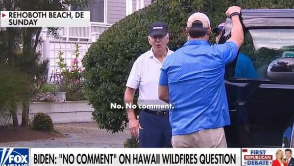 Kayleigh McEnany calls out Biden for ‘no comment’ on Hawaii wildfires: ‘This guy has no empathy’