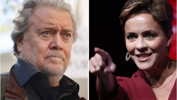 Kari Lake calling Steve Bannon a “stud muffin” goes viral — Video