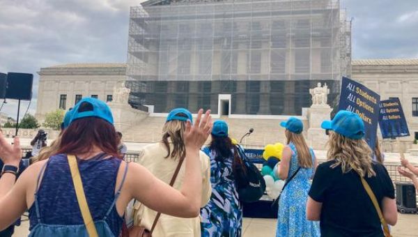 Supreme Court hears feisty arguments over tax funds for religious charter school