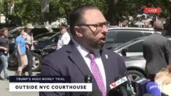 Biden Campaign Shows Up at Trump’s Trial to Weaponize It More