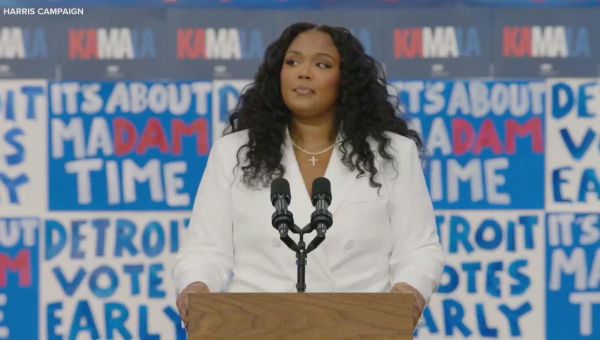 Harris campaigns with Lizzo in Detroit and Usher in Atlanta