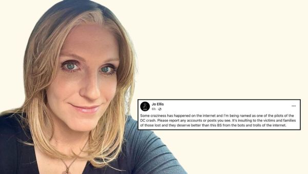 Trans National Guard Pilot Falsely Associated with DC Chopper, Jet Crash