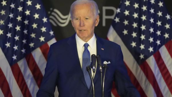 Joe Biden getting