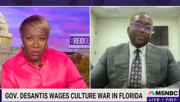 Joy Reid Accuses DeSantis of Trying to Turn Florida Into ‘Petri Dish for Everything on 4Chan’ to Somehow Catapult Himself to Presidency