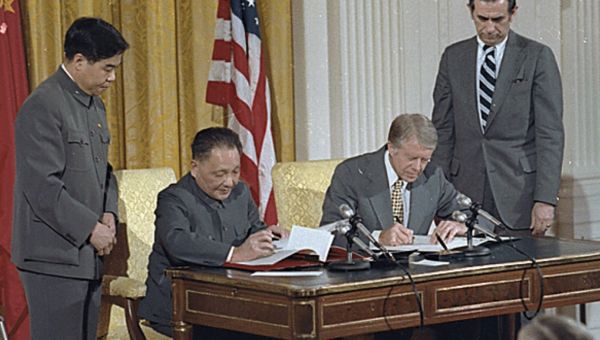 Carter made the decision to establish relations with China
