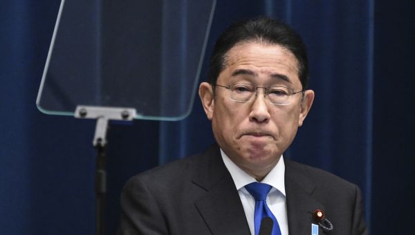 Japanese Prime Minister Fumio Kishida says he will step down next month