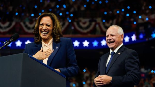 Latino civil rights group LULAC gives offers first-ever presidential endorsement to Kamala Harris