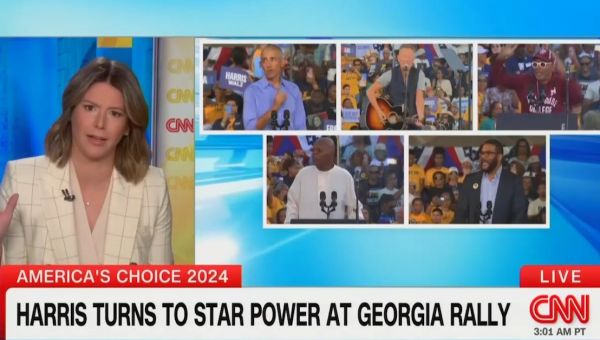 CNN’s Kasie Hunt Compares Kamala Harris Stumping with Obama, Springsteen to Hillary Clinton Campaign: ‘We All Know How It Turned Out’