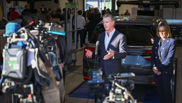 Donald Trump wants to end E.V. subsidies. Gavin Newsom is trying to save them.