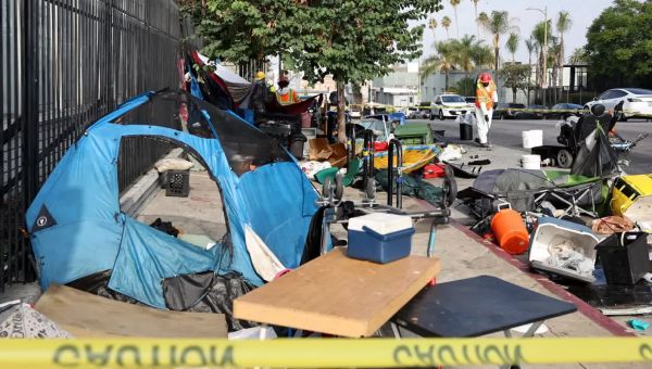 Gavin Newsom moves to clear California’s homeless encampments